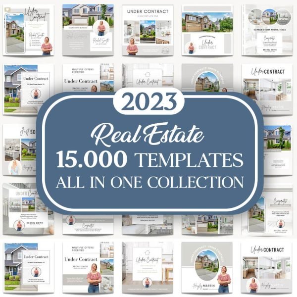 15000 real estate templates