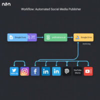 Automated Social Media Content Publisher – AI Agent for Content Creation, Image Generation, & Multi-Platform Publishing