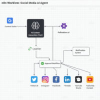 Automated Social Media Publisher – AI Agent for Content Creation, Image Generation, & Multi-Platform Publishing