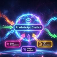 AI WhatsApp Chatbot – AI Agent for Text, Voice, Image & PDF Analysis