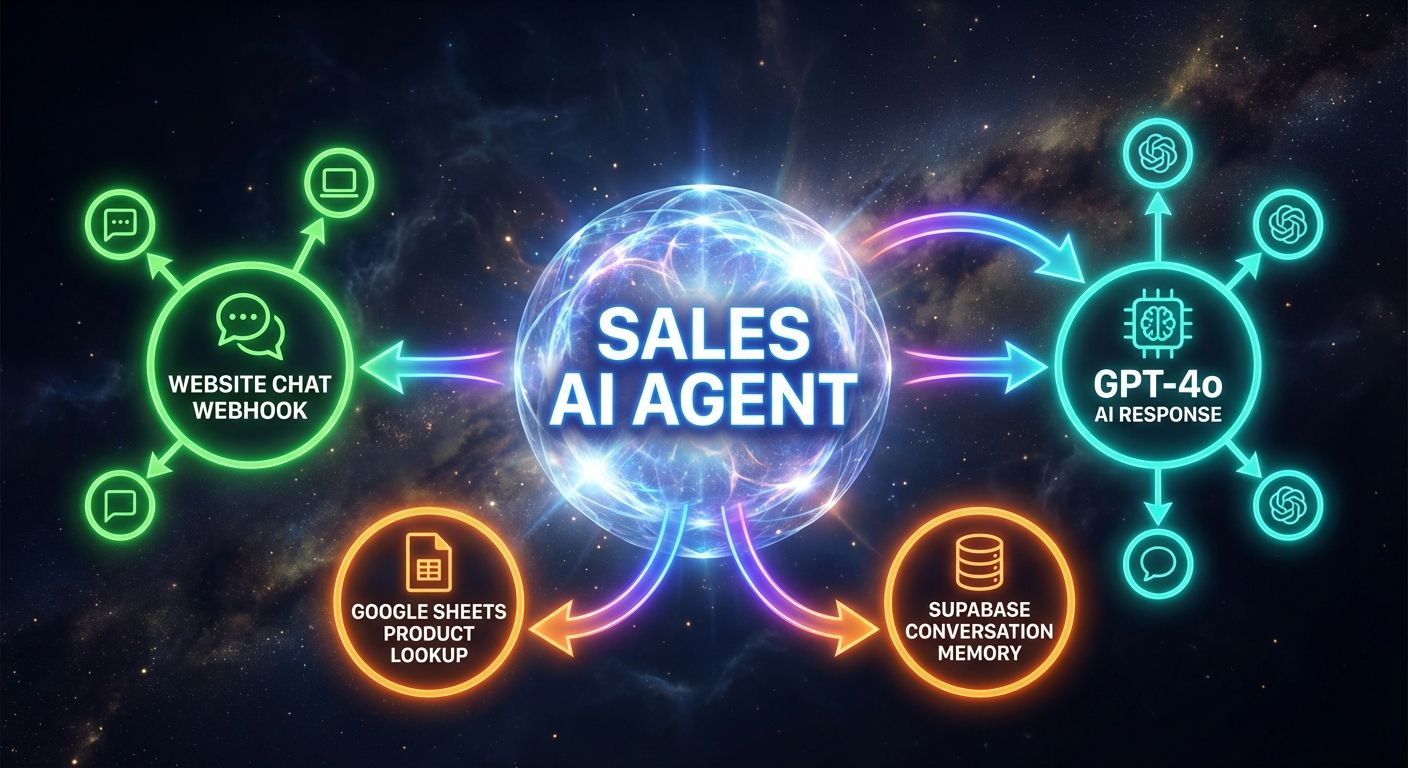 Sales AI Agent – AI Agent for Website Chat, Product Lookups, and Personalized Sales – Complete Guide