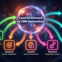 Lead Enrichment & CRM Automation Agent – AI Agent for Email Verification, Data Enrichment & Pipedrive Lead Creation
